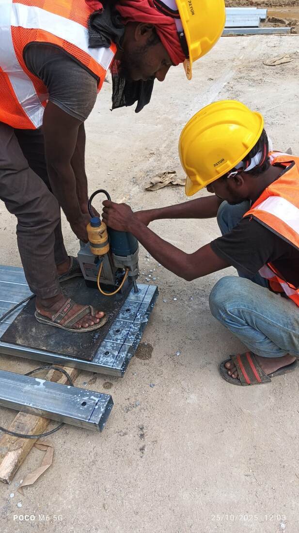 Fabrication Yard — Quality Checks