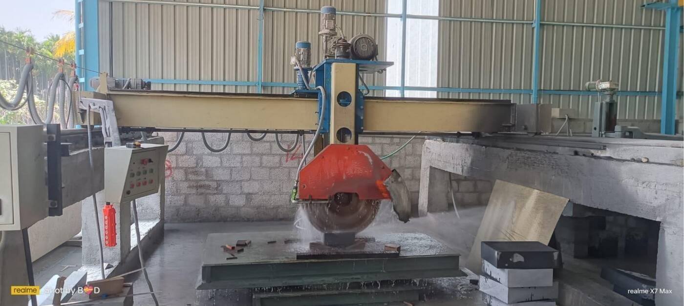 SAI multi axis granite slab edge cutting machine